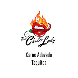 Carne Adovada Taquitos (1 dozen)