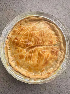 Green Chile Chicken Pot Pie