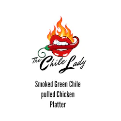Sopapilla Platter - Smoked Green Chile Pulled Chicken